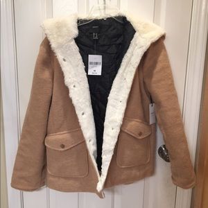 Fur Lined Brown Jacket